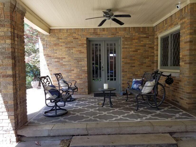 Front patio