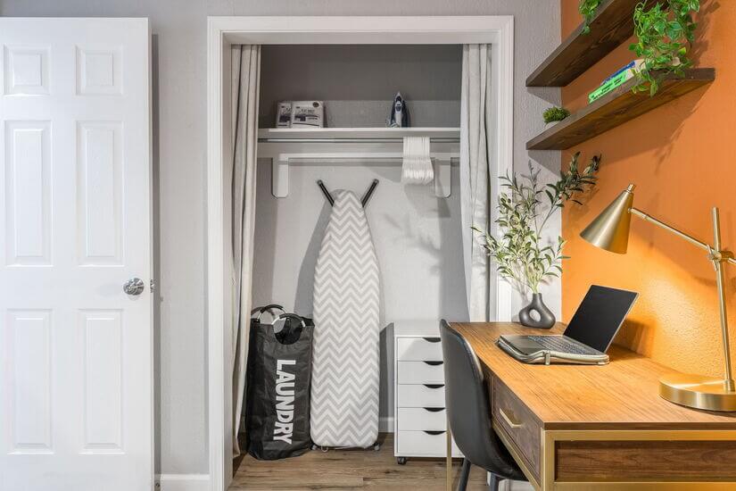 Laundry, ironing board