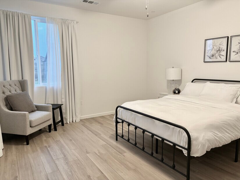 Master suite - blackout curtains