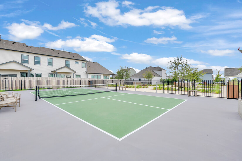 Pickleball court