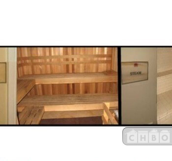 Steam room and sauna