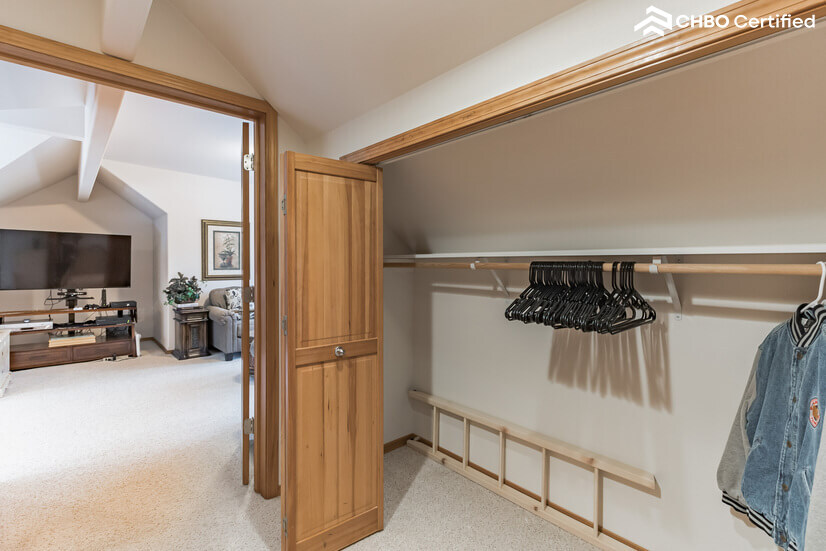Bonus Room rental closet