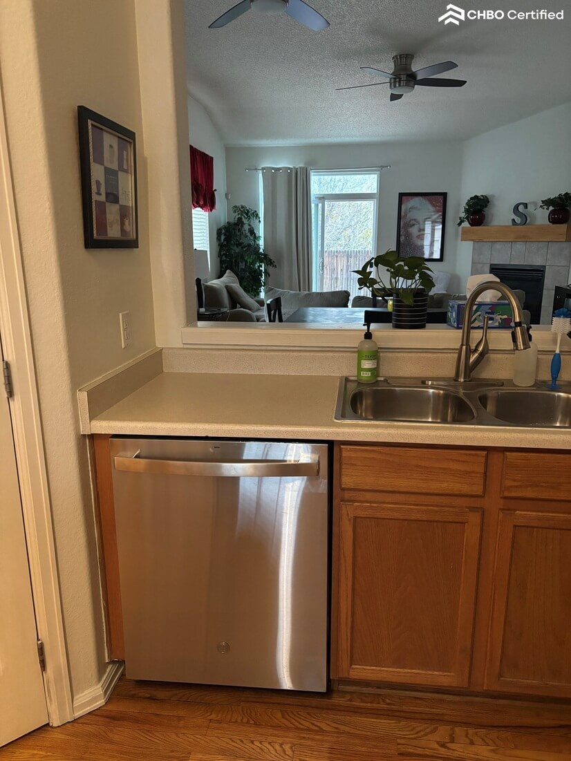 new stainless steel dishwasher