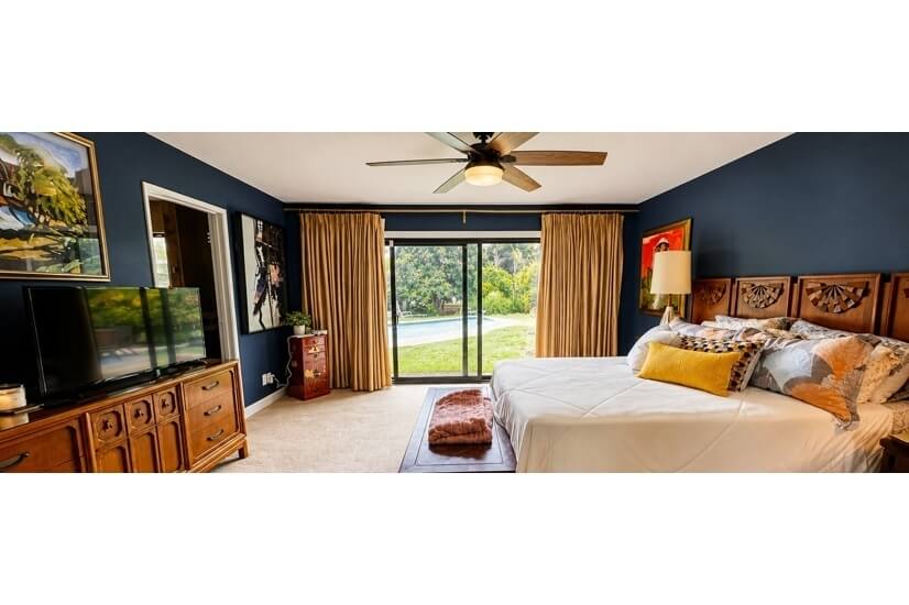 Master Bedroom to Garden