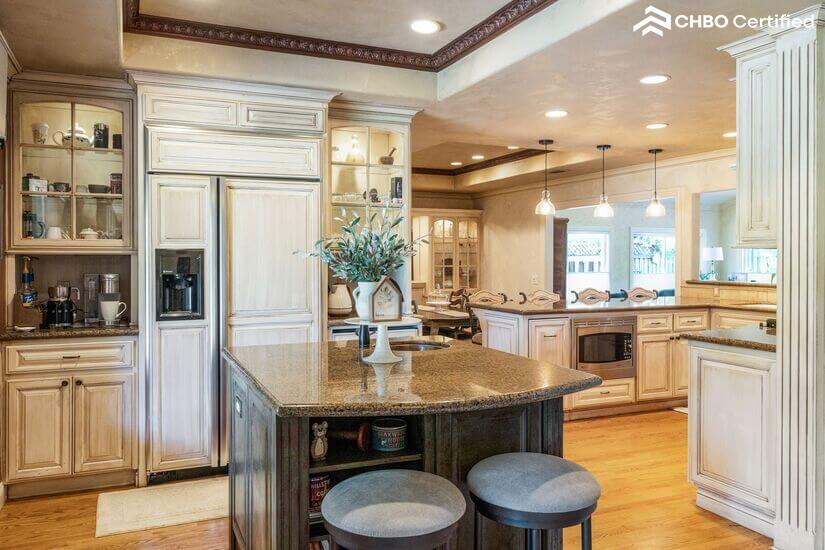 Island Bar and coffee station