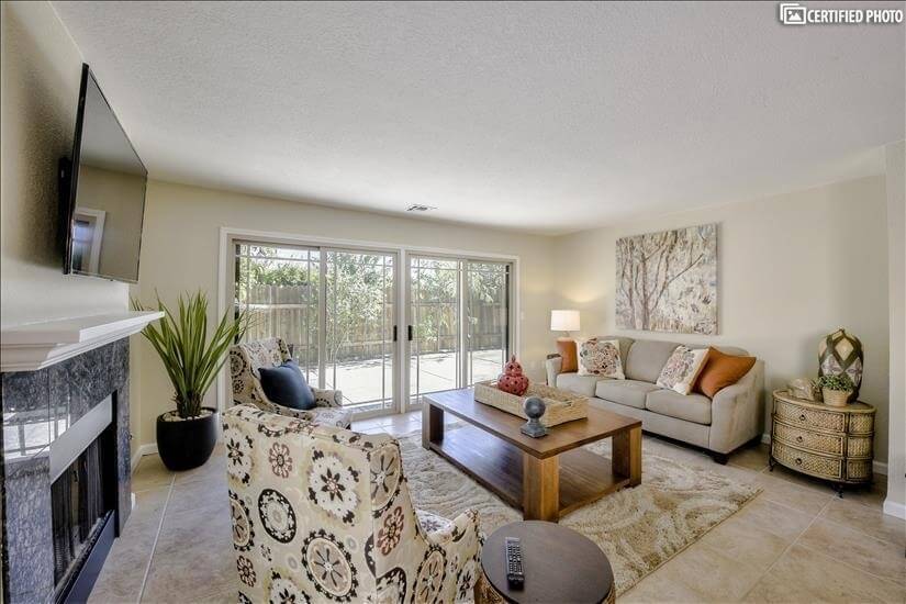 Open Concept living - El Dorado Hills furnished rental