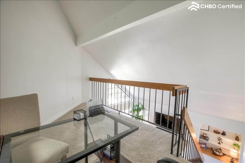 Office view is open with great lighting