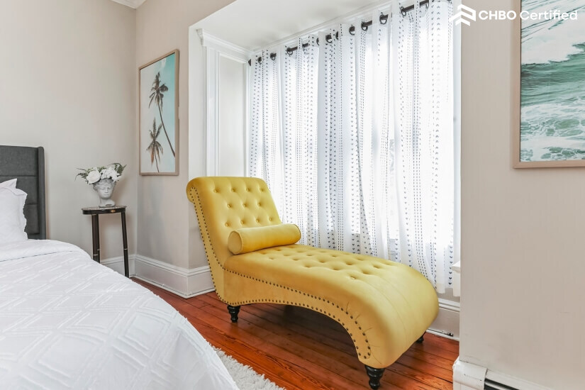 Comfortable Bedroom - insurance housing in Greenwich CT|NYC