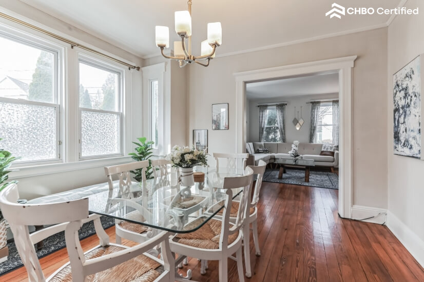 Beautiful dining room - Corporate housing in Greenwich CT|NY