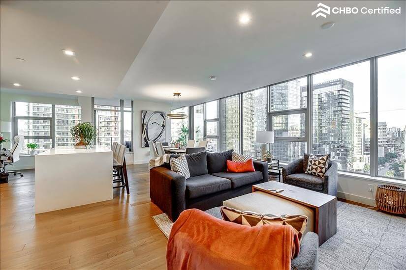 Furnished Condo with Ocean Views