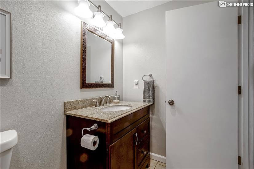 Second Bathroom, Granite Counter Top