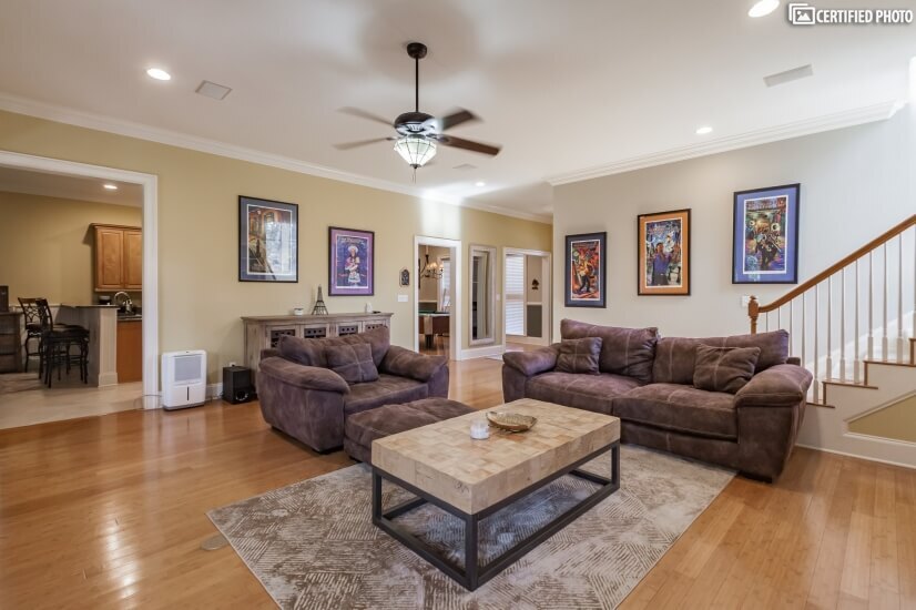 Living room of a CHBO Furnished Rental