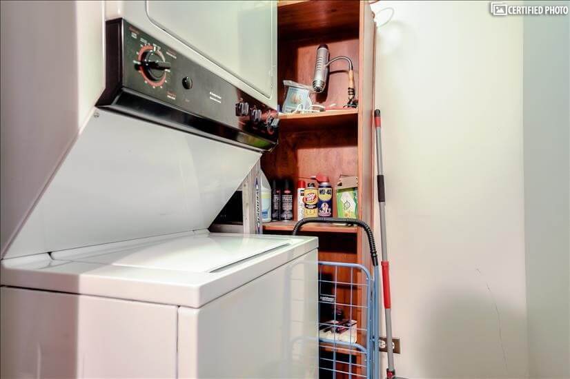 Stackable Full Size Laundry inside Condo
