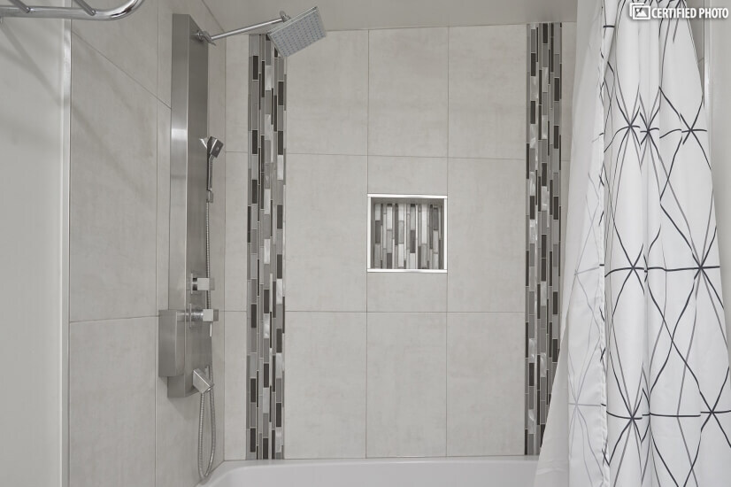 Pacific Bathroom Shower Panel