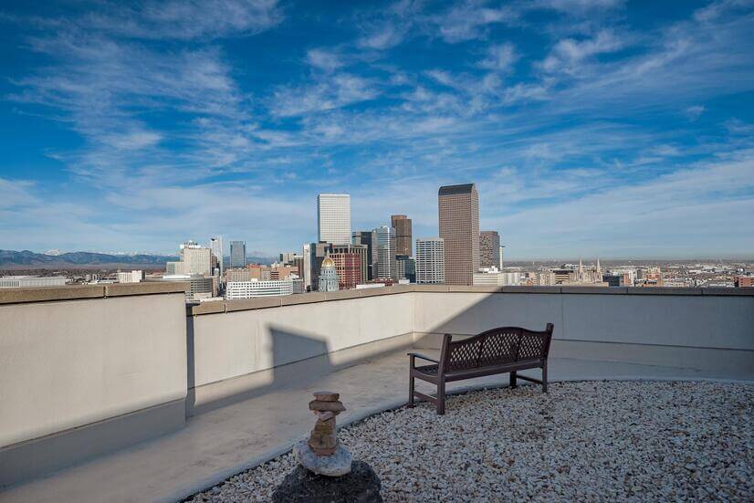 Come to the roof garden for even MORE views