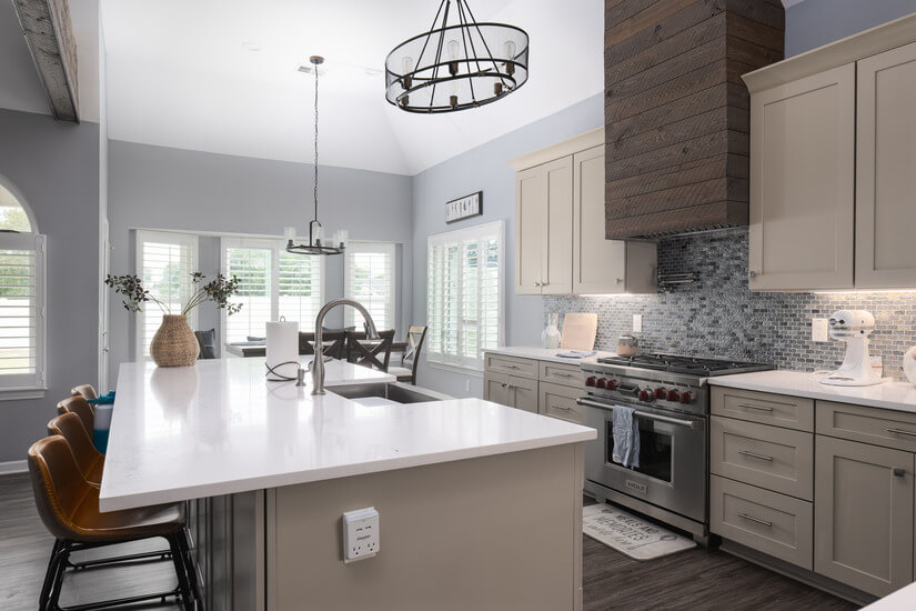 Lots of natural light