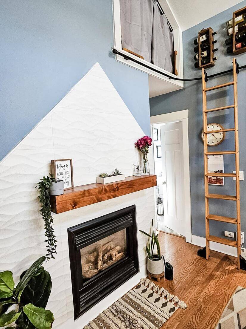 Loft ladder entrance