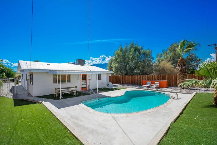 Backyard pool