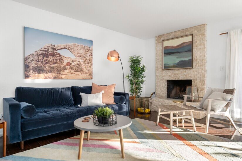 Living Room (Fireplace)