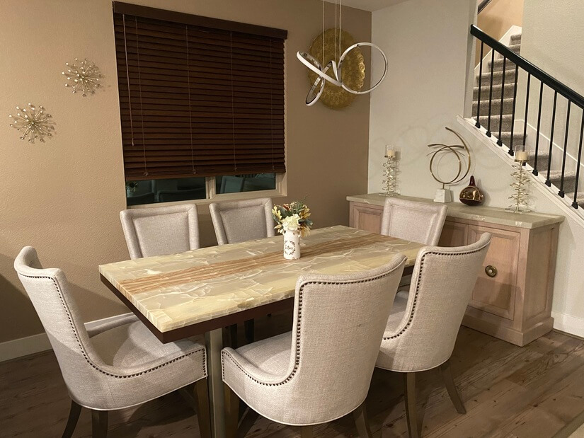 Dining room down stairs