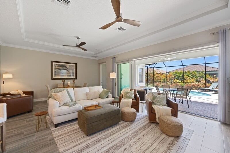 Furnished Pool Home in Resort Community