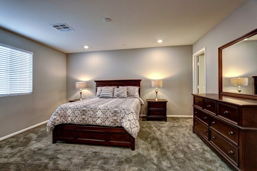 Spacious Master with Queen Bed and Dresser