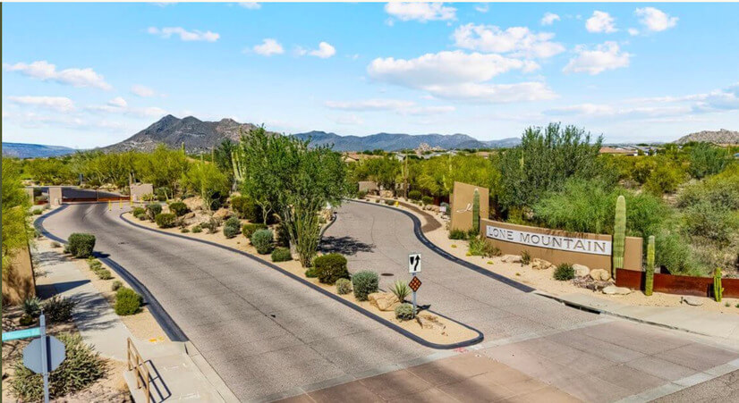 Lone Mountain Community Gate