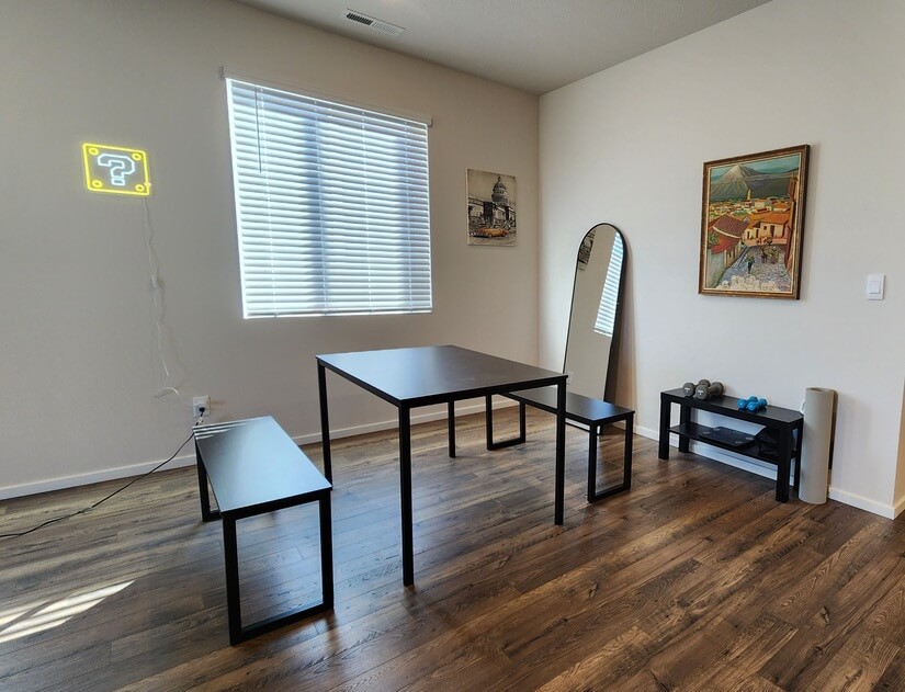 Dinning Room & Gym Area