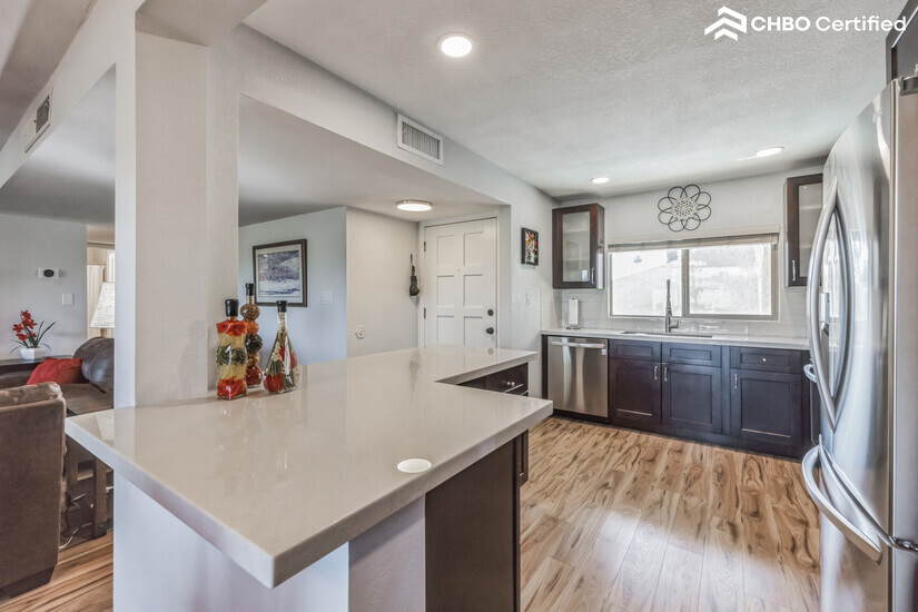 Well appointed kitchen pic