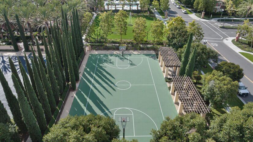 Basketball court