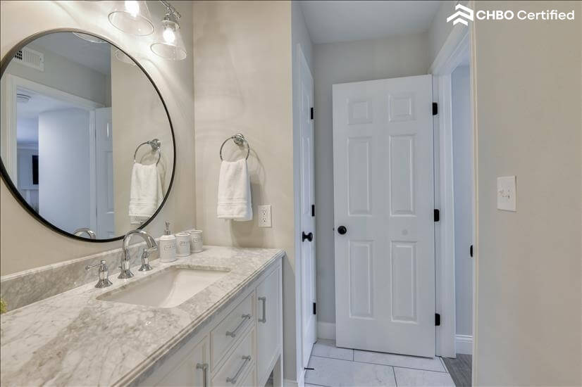 Ample under Vanity storage