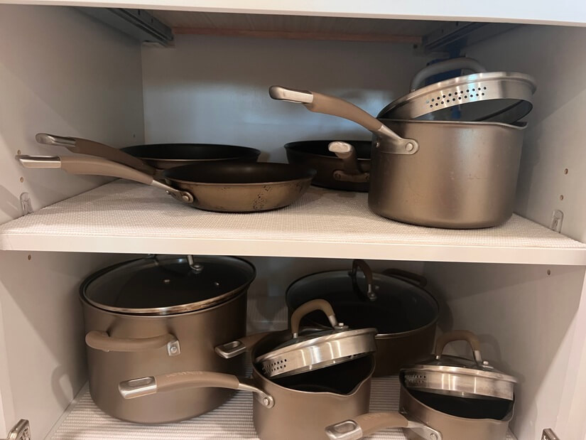 new pots and pans