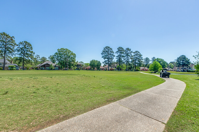 The Atascocita golf course behind our home.