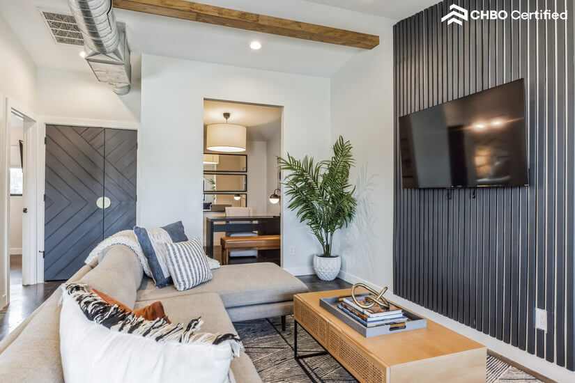 Office View from Living Room