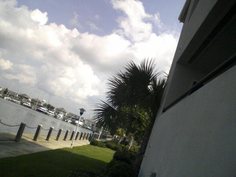 Balcony View of walkway