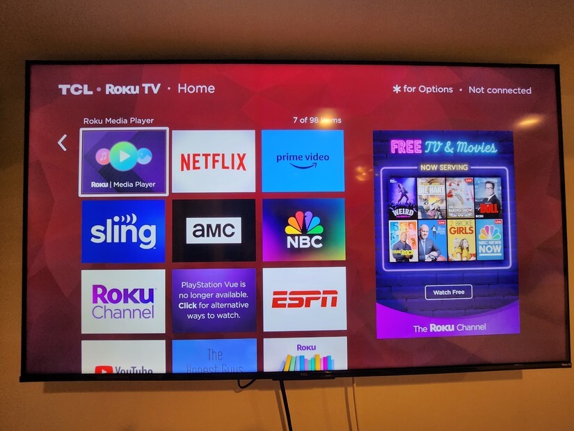 All Bedroom's Have Smart Tv's