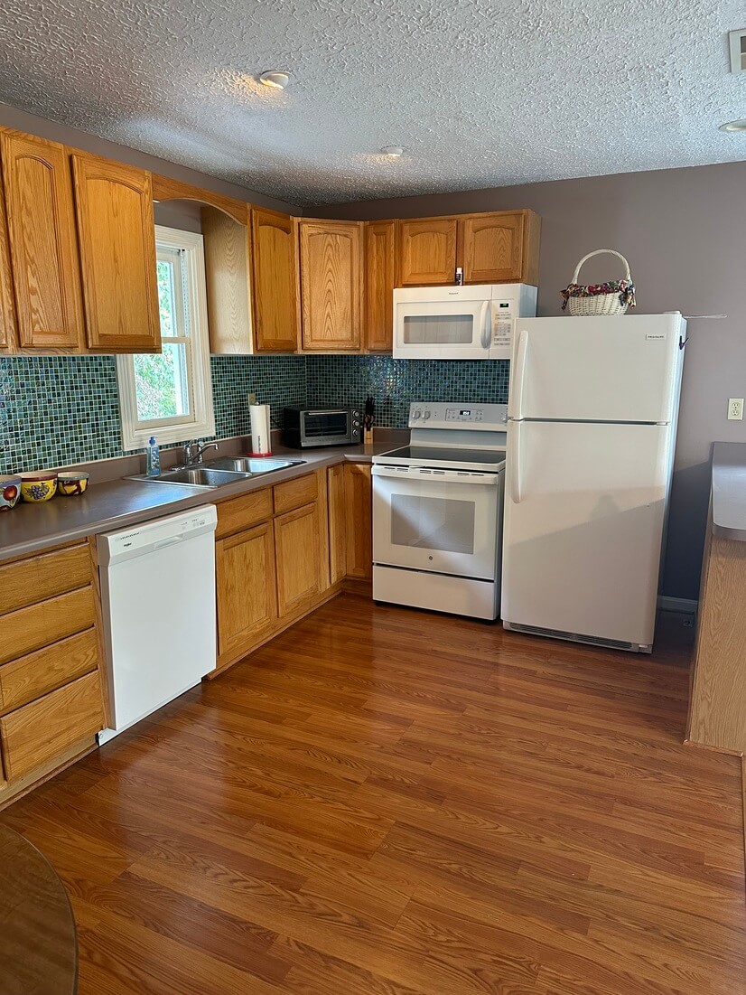 Kitchen with all new appliances