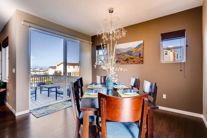 Dining Room with views
