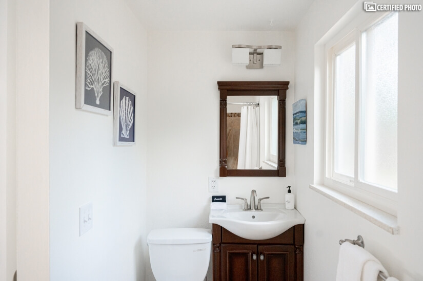 Primary Bathroom-Arvada Furnished Rental