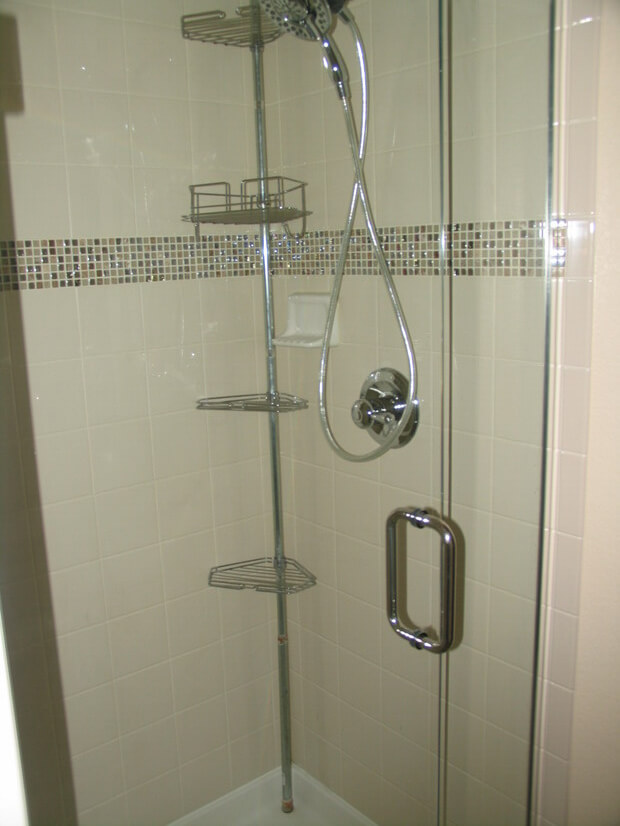 Separate walk-in shower