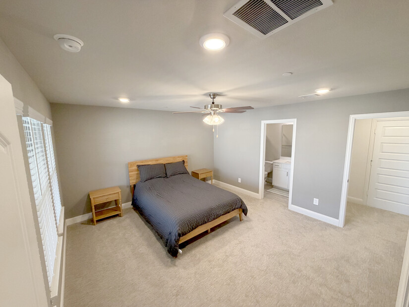 third floor private balcony