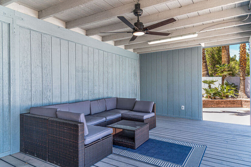 Outdoor covered patio