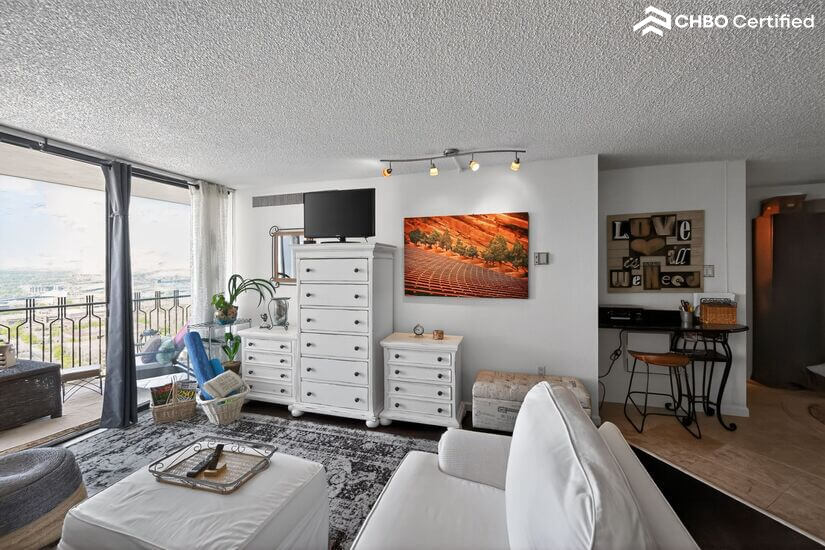 Living room view