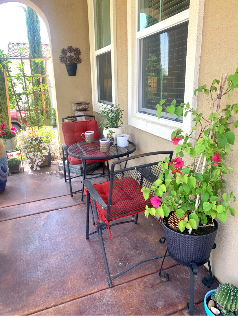 Coffee Time~front porch