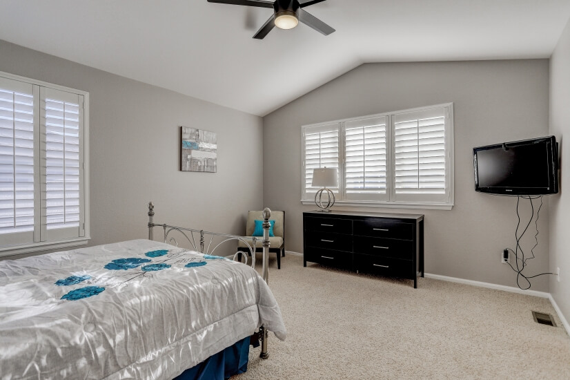Main Bedroom with Ceiling Fan