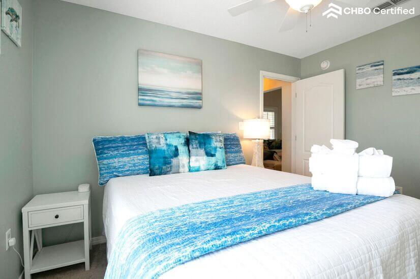 Bedroom #3 with comfy queen bed