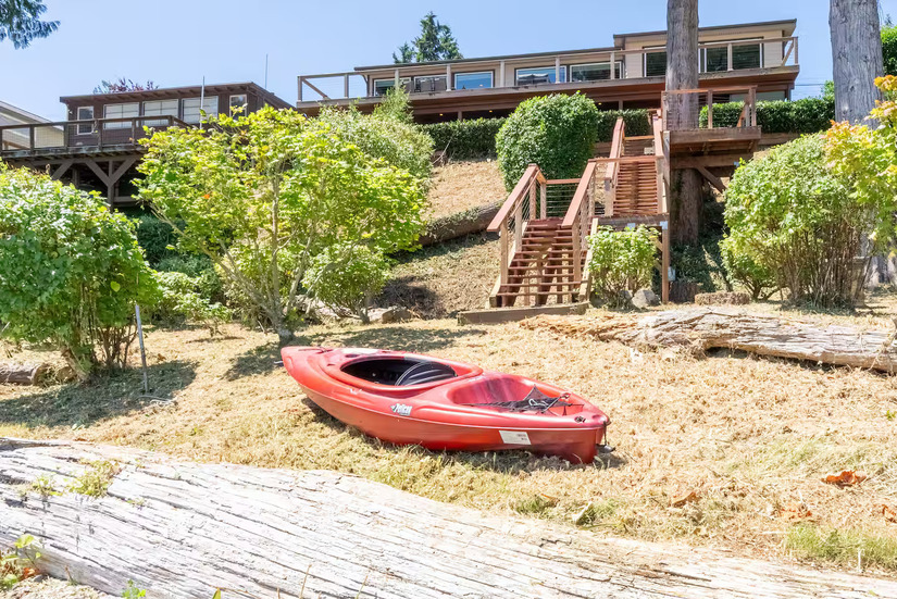 Pvt Beach Retreat Hottub Mt Rainier View