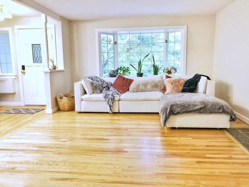 Living area and entrance