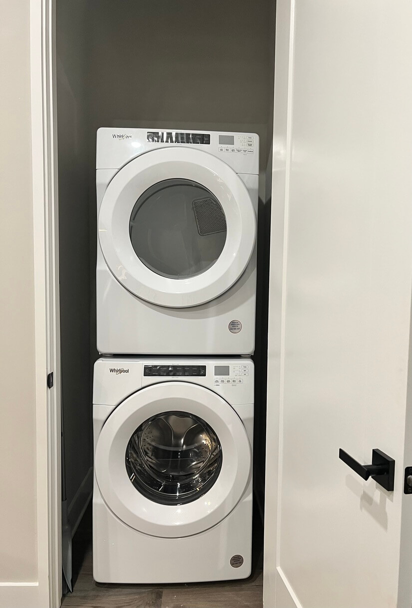 Laundry Room- full size washer and dryer