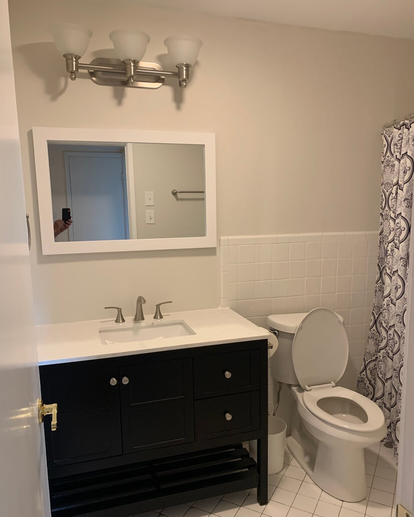 Newly Remodeled Bathroom